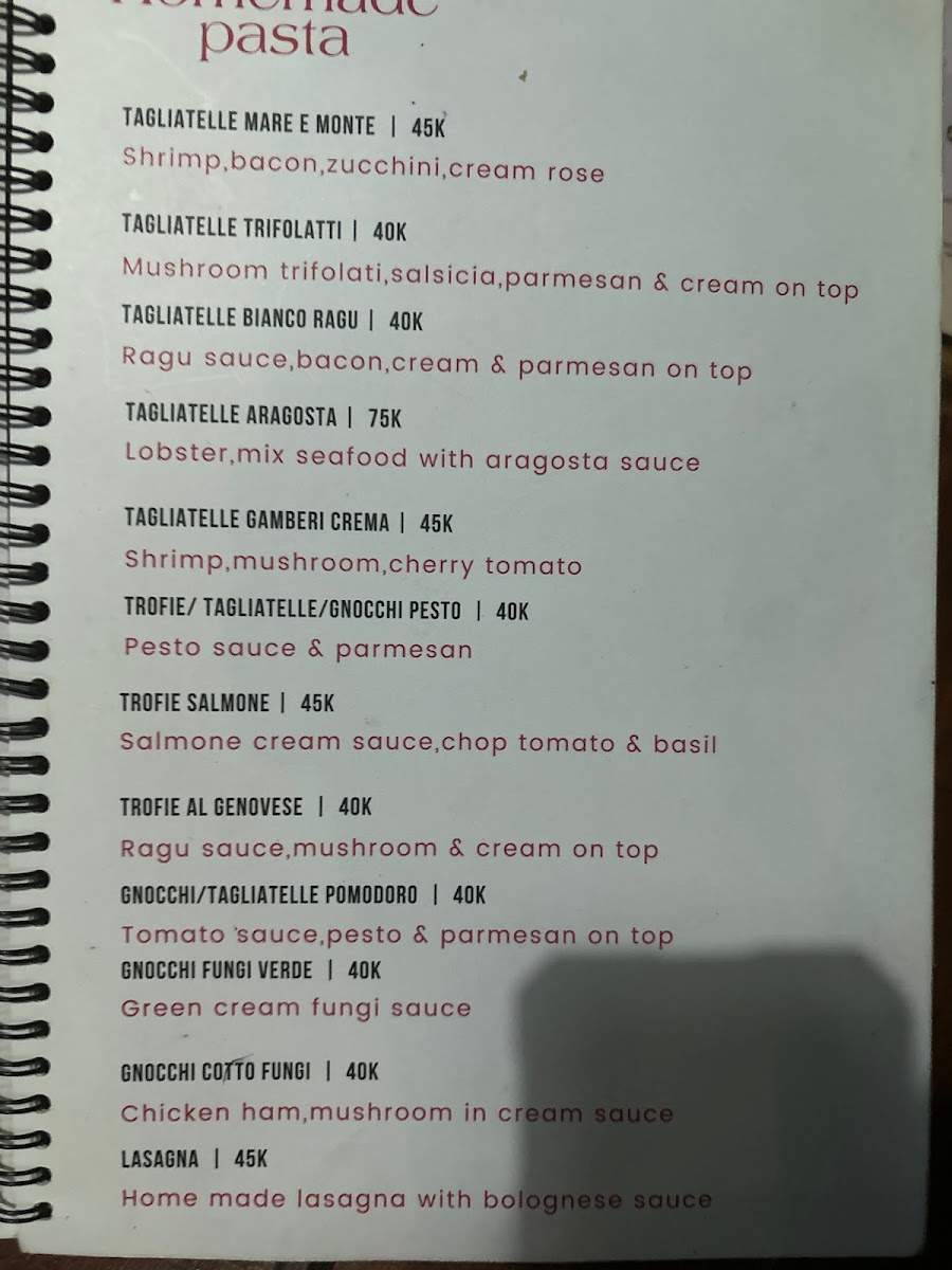 Warung bellissimo Menu - Image 3