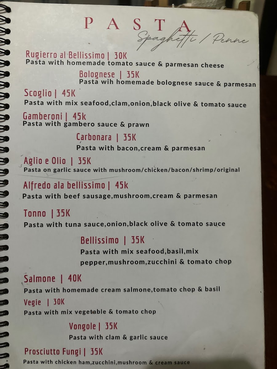 Warung bellissimo Menu - Image 4